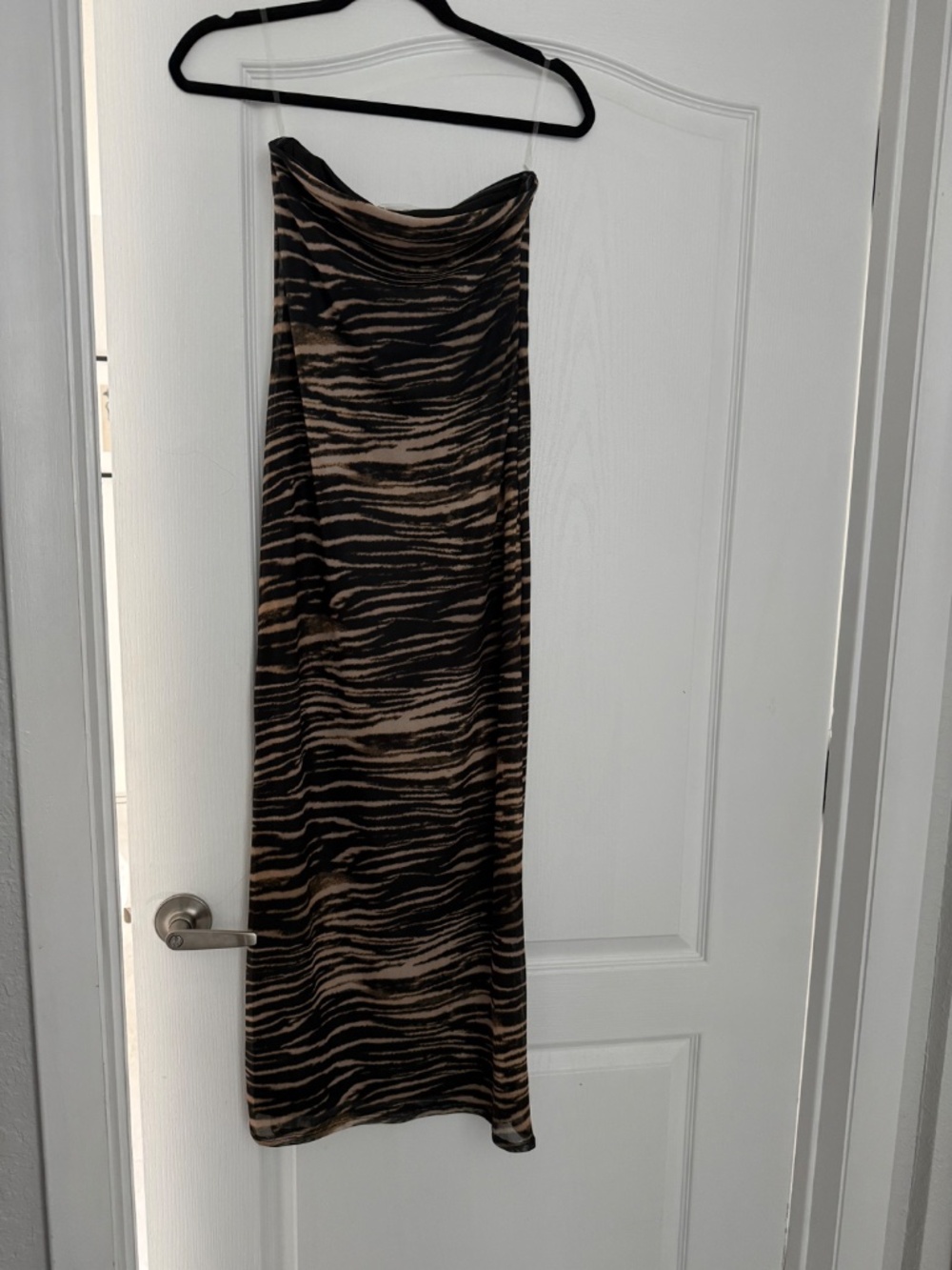 NWT - Striped Fitted Maxi - Picture 2 of 5